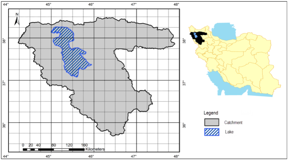 Urmia Lake Basin station map