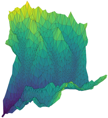 3D terrain model